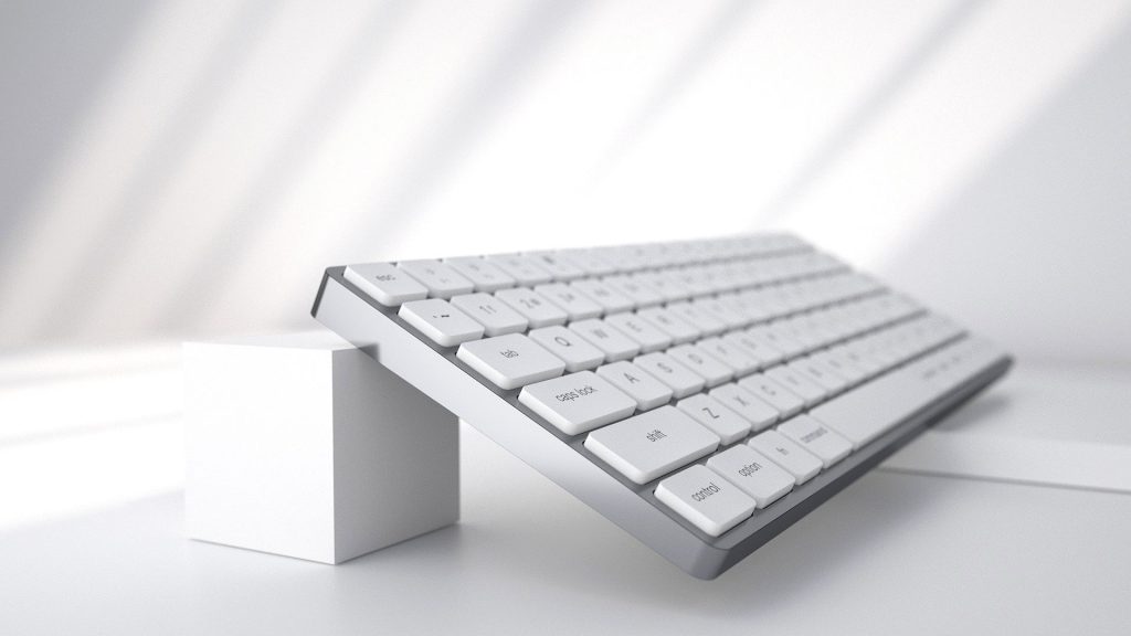 Apple stellt sich einen Mac-Inside-a-Keyboard vor, der an Heimcomputer der 80er Jahre erinnert