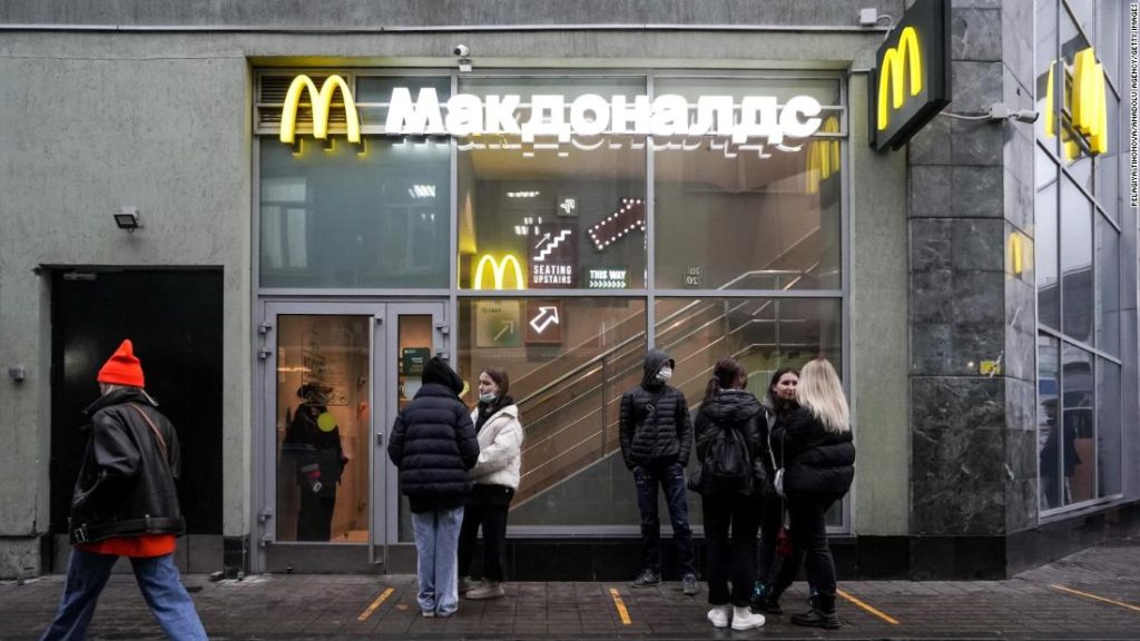 McDonald's schließt russische Restaurants vorübergehend