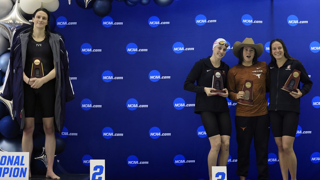 Frauenvertretungen bringen die Dominanz der Transgender-Schwimmerin Leah Thomas bei den NCAA-Turnieren zum Schweigen