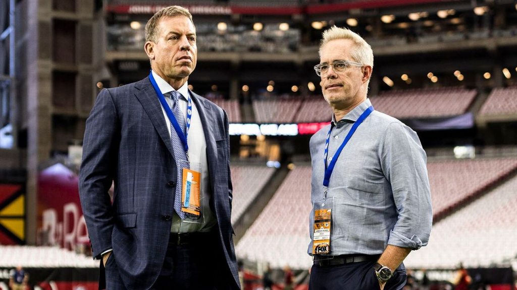 Joe Buck und Troy Aikman unterzeichnen Mehrjahresverträge mit ESPN, um die Stimmen des Sunday Night Football zu sein