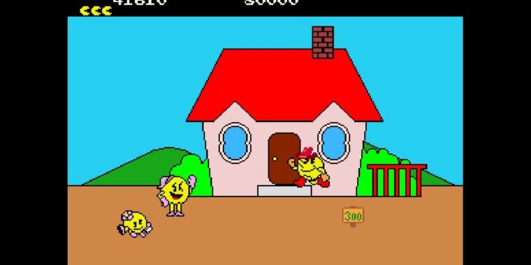 Bandai Namco entfernt Mrs. Pac-Man aus ihrem klassischen Spiel