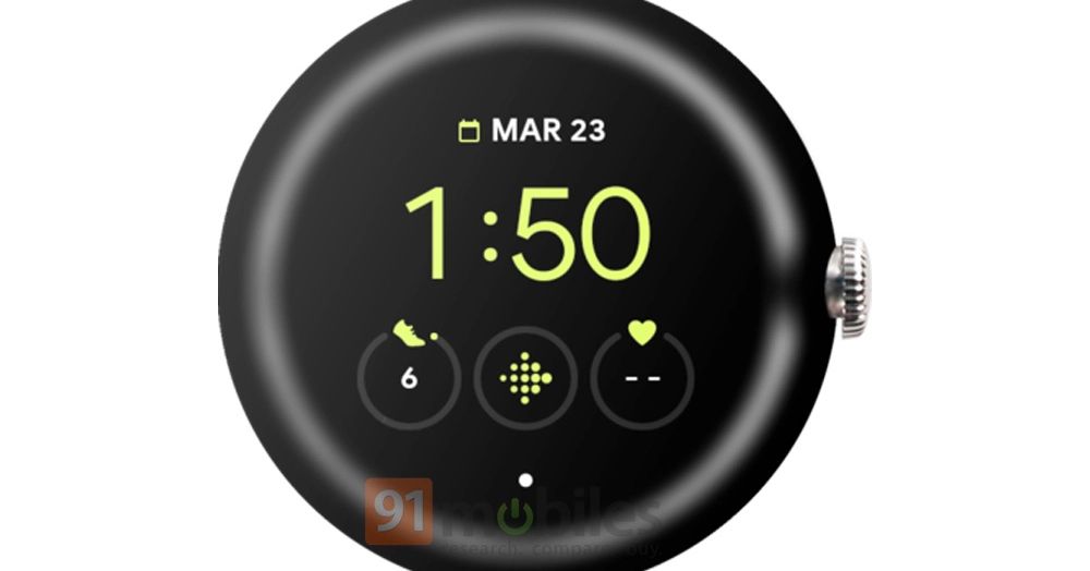 Das neueste Leak von Googles bevorstehender Pixel Watch zeigt ein vertrautes Design