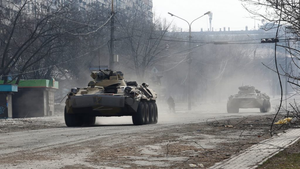Das Pentagon überwacht Berichte über einen möglichen russischen Chemiewaffenangriff in Mariupol