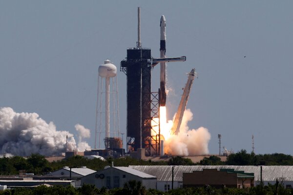 Höhepunkte vom ersten privaten Start von SpaceX und der NASA zur Raumstation