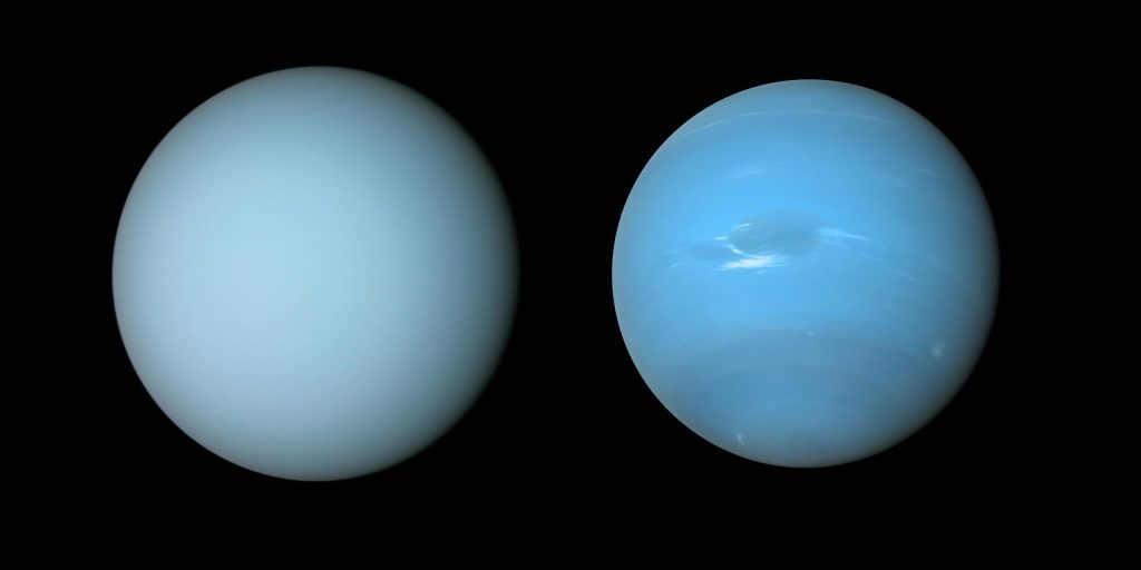 Eine neue Entdeckung enthüllt den Grund für die unterschiedlichen Farben von Uranus und Neptun