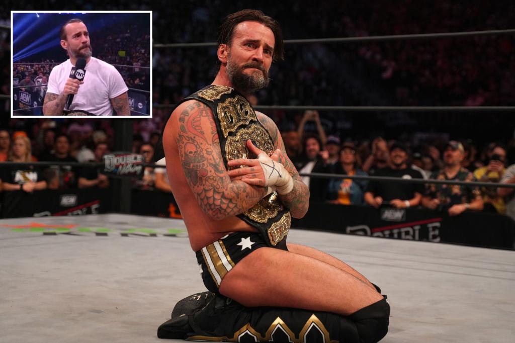 CM Punk verlässt AEW verletzungsbedingt Tage nach dem Titelgewinn