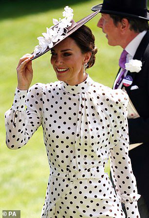 Im Bild: Kate Middleton heute in Royal Ascot
