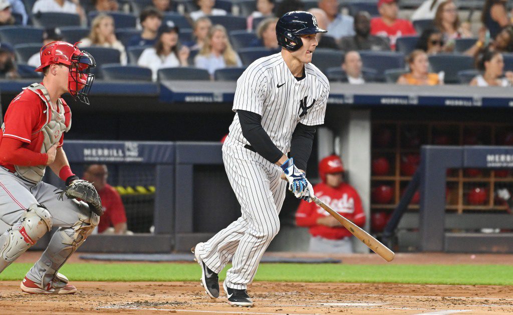 Anthony Rizzo packt eine Single bei Yankees-Verlust.