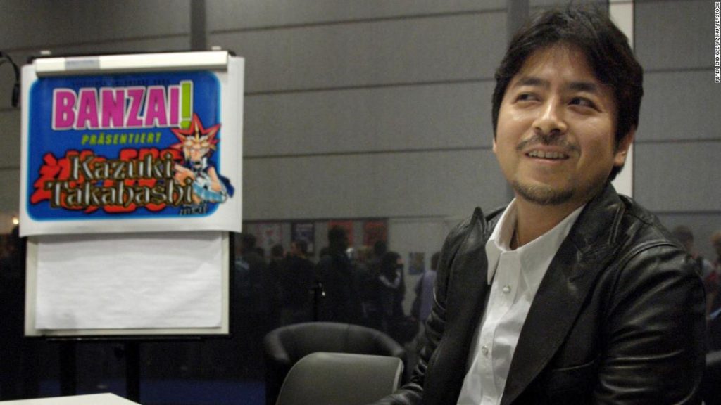 Kazuki Takahashi, Schöpfer des Hit-Manga Yu-Gi-Oh!  Er stirbt im Alter von sechzig Jahren