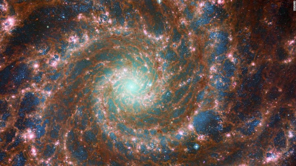 Die NASA veröffentlicht mit dem Webb-Teleskop ein atemberaubendes neues Bild der Geistergalaxie