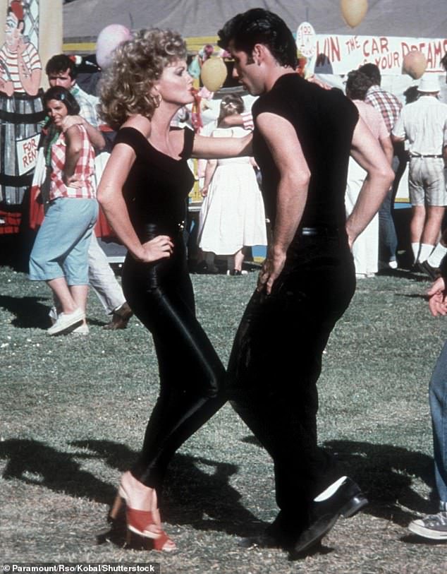 Ikone: Olivia ist am besten für ihre Rolle in dem Hit-Musical Grease von 1978 bekannt (im Bild mit Co-Star John Travolta).