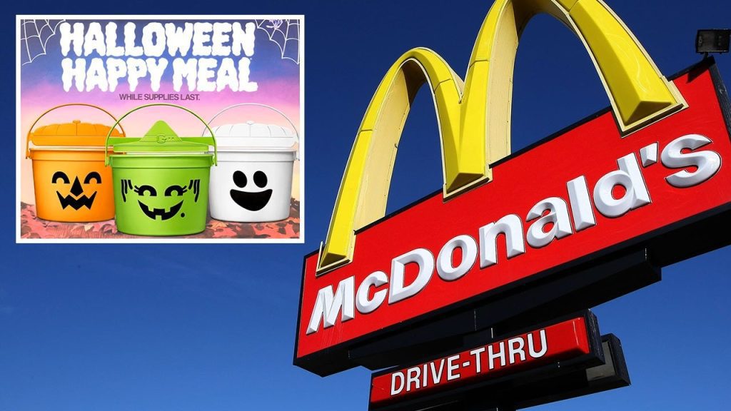 McDonald's berühmte Happy Meals Halloween-Eimer sind zurück