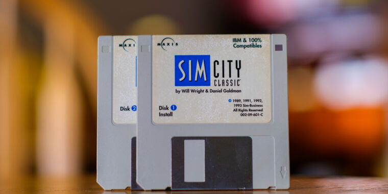 Windows 95 ist noch einen Schritt weiter gegangen, um die Kompatibilität von SimCity und anderen Spielen sicherzustellen