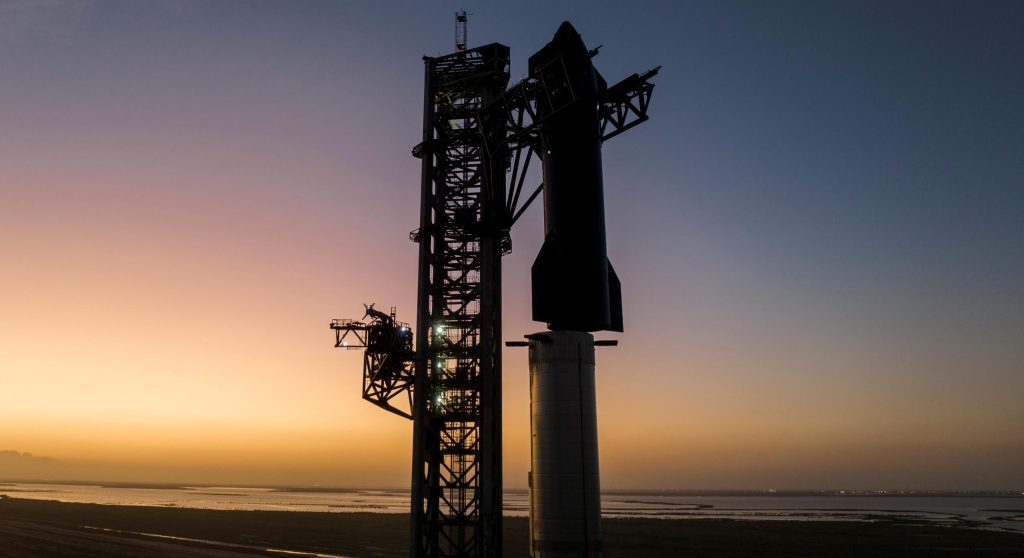 SpaceX hat zum ersten Mal seit sechs Monaten wieder eine Starship-Rakete vollständig gelagert