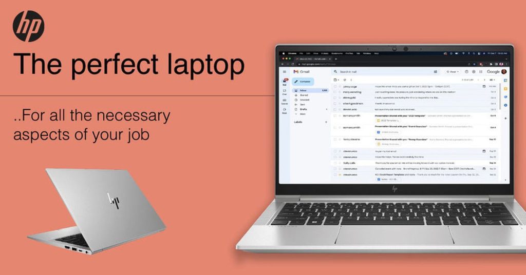 HP verwendet versehentlich einen macOS-Screenshot in einer Anzeige für seine Windows-Laptops