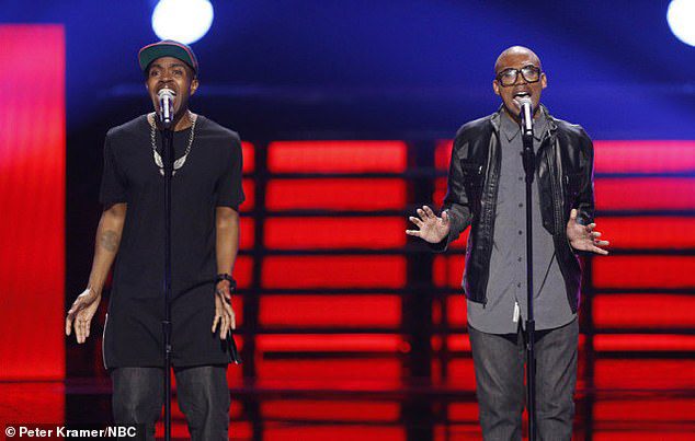 Gesangsduo: 2015 erreichten Zuri und sein Gesangspartner Jeffrey Lewis (links) – zusammen bekannt als Craig Lewis Band – das große Finale der zehnten Staffel von America's Got Talent auf NBC.