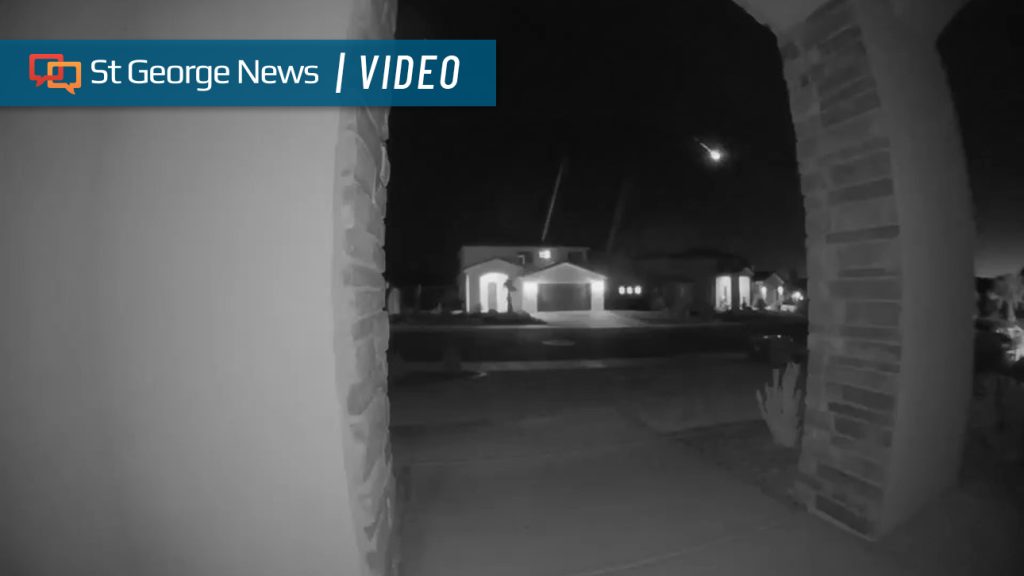 Ein Feuerball von außen erhellt den Nachthimmel von Süd-Utah über Tucson bis Kalifornien - St. George News