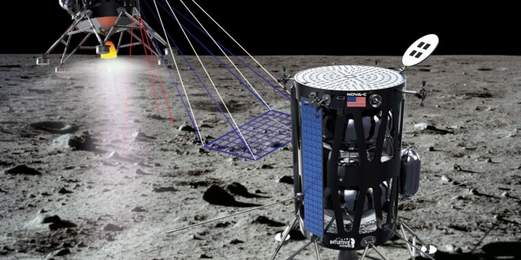 Ausrüstung, die von der Marsmission für den Einsatz auf dem Mond übrig geblieben ist