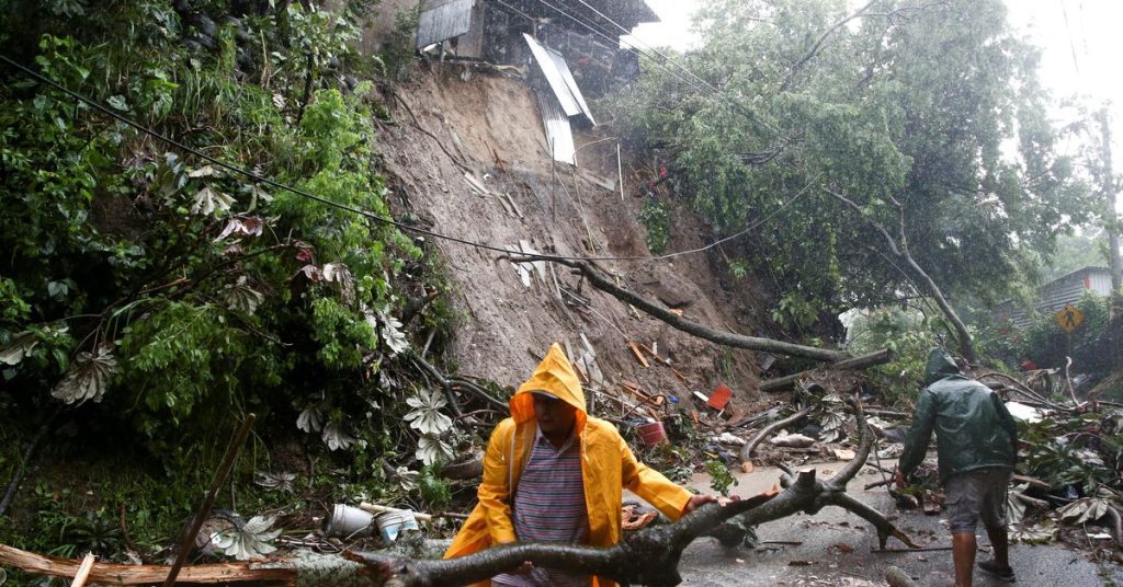 Sturm Julia tötet in Mittelamerika auf seinem Weg nach Mexiko 25 Menschen