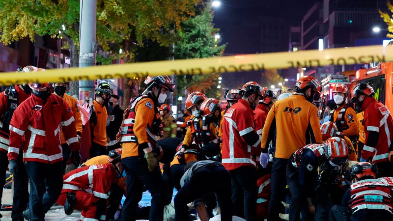Crush Halloween in Seoul: Wie sich die Katastrophe in Itaewon abspielte