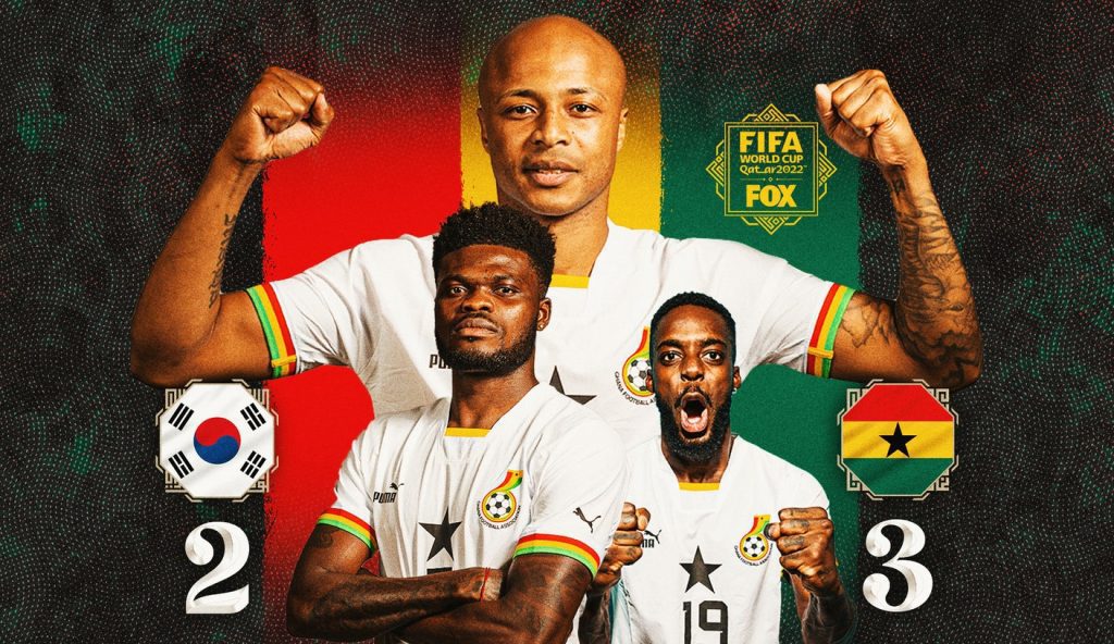 Höhepunkte der WM 2022: Ghana besiegte Südkorea nach einer wilden zweiten Halbzeit mit 3:2