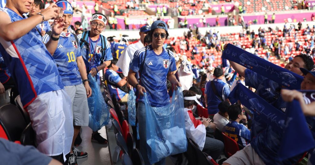 Bei der WM bringt Japan den Müll raus, und andere verstehen den Tipp
