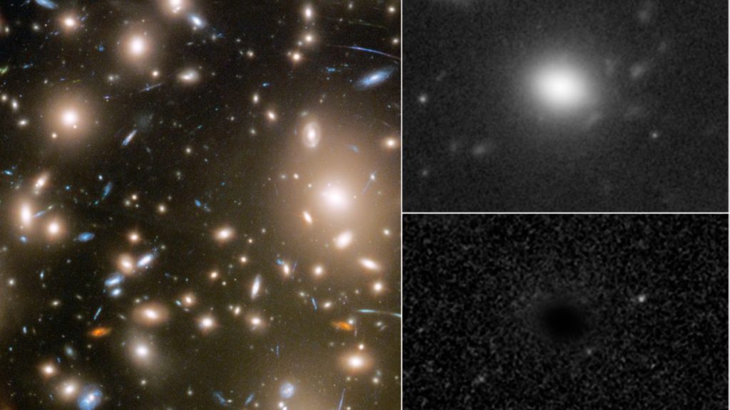 Das Hubble-Weltraumteleskop fängt eine Supernova ein, wenn sie explodiert
