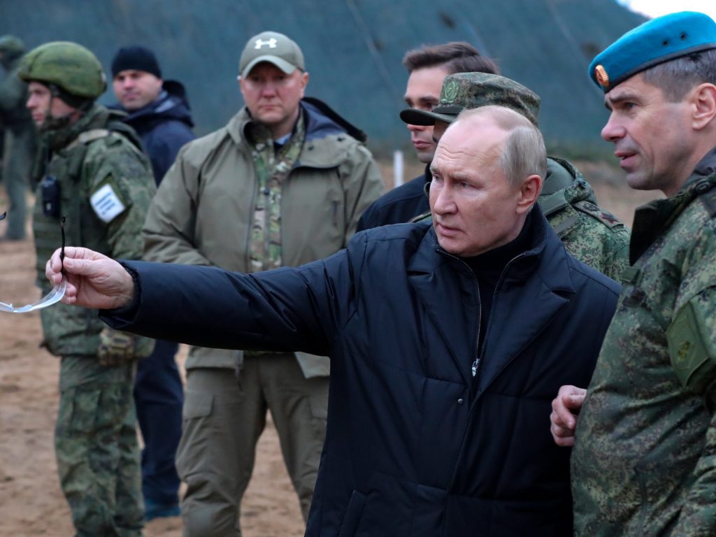 Putin unterstützt die Evakuierung der ukrainischen Region Cherson |  Kriegsnachrichten zwischen Russland und der Ukraine