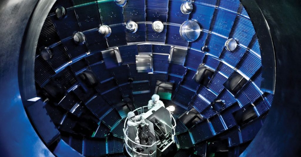 Die Vereinigten Staaten zeigen einen wissenschaftlichen Meilenstein in der Fusionsenergie