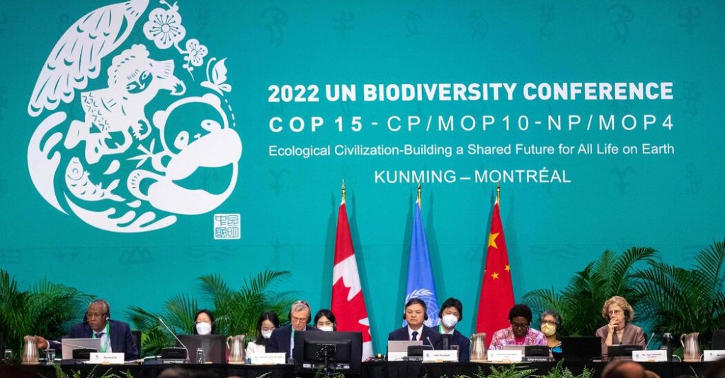 COP15 Biodiversitätsgespräche: Registrieren Sie Länder für den 30x30-Erhaltungsplan