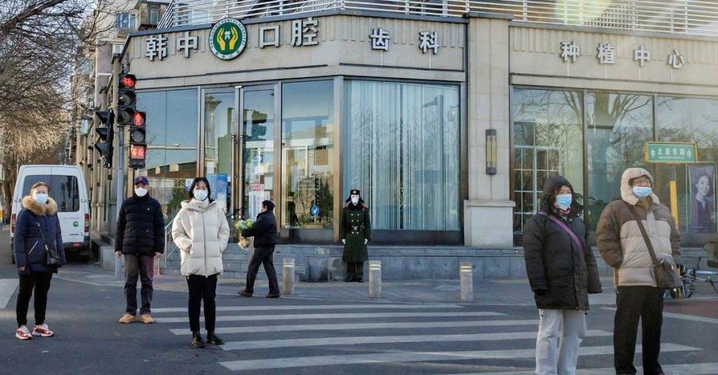 China mildert nach den Protesten den Ton des Coronavirus