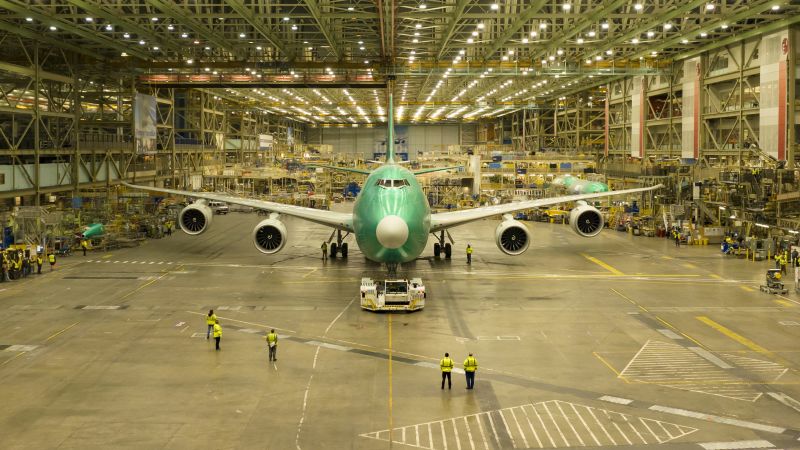 Der letzte 747-Jumbo lief vom Fließband von Boeing